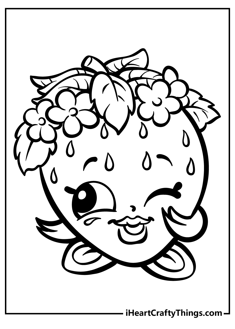 shopkins coloring pages to print