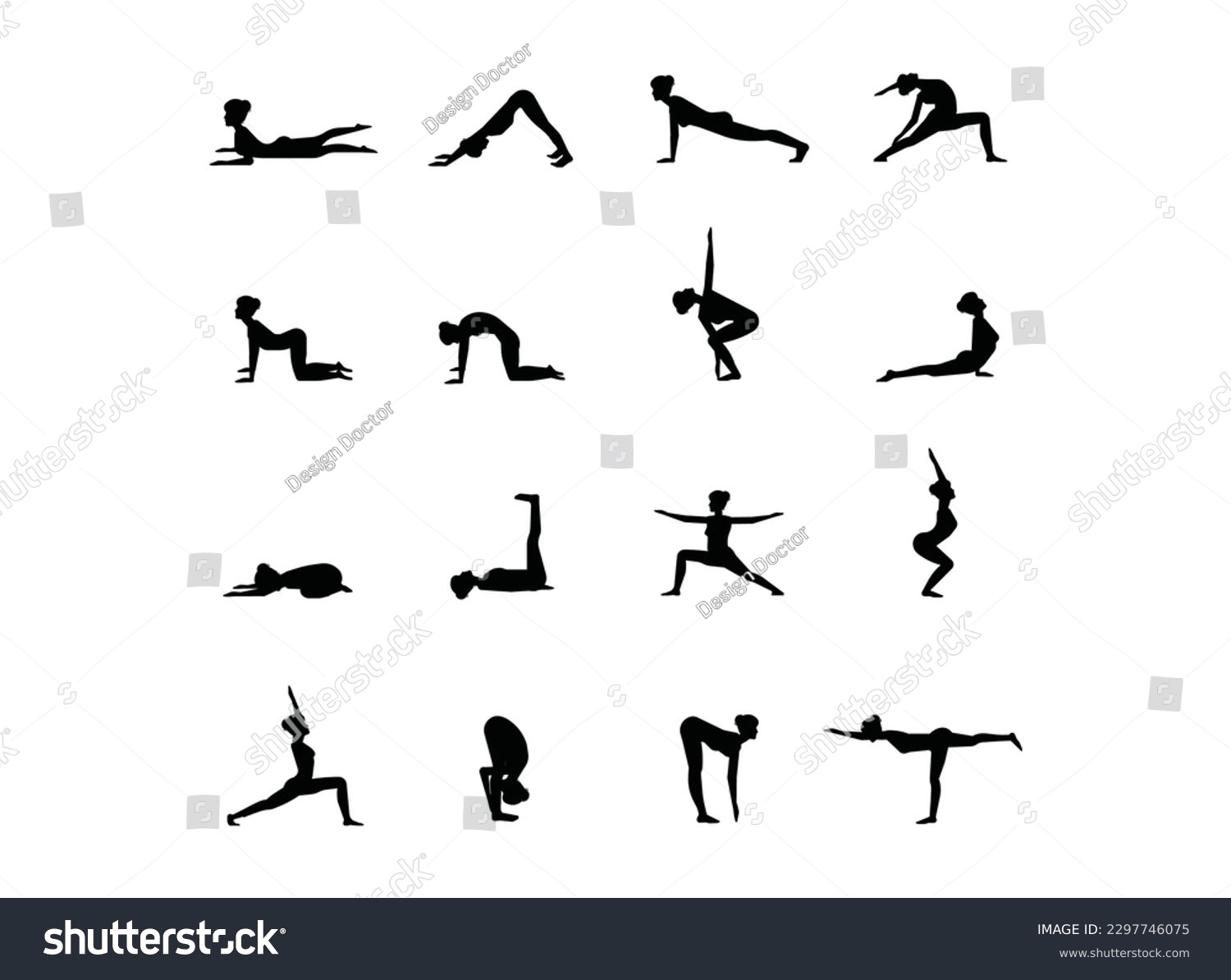 yoga position crossword clue