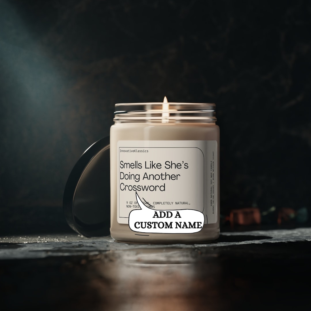 Smells Like She s Doing Another Crossword Crossword Puzzle Gifts Crossword Gifts Crossword Puzzle Lovers Gift For Crossword Puzzle Lover Etsy