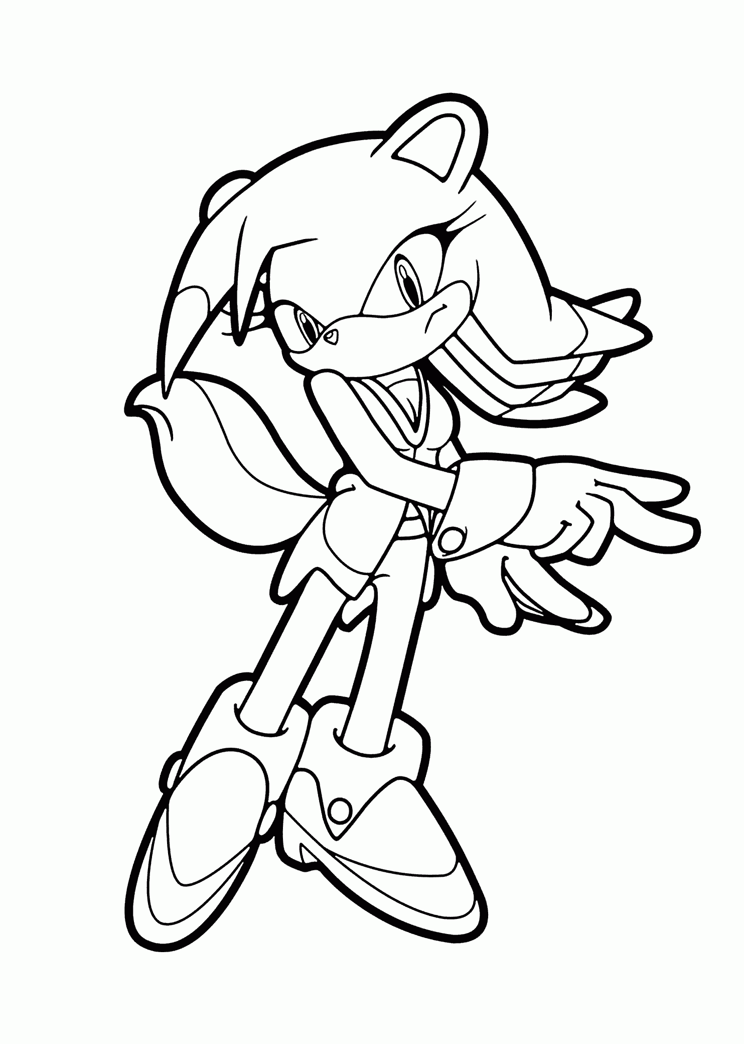 amy from sonic coloring pages
