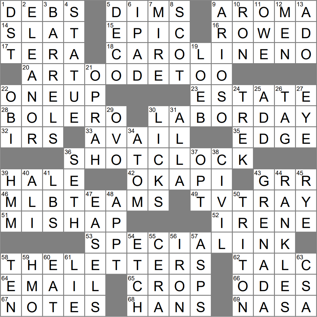 Soundly Defeats Crossword Clue Archives LAXCrossword