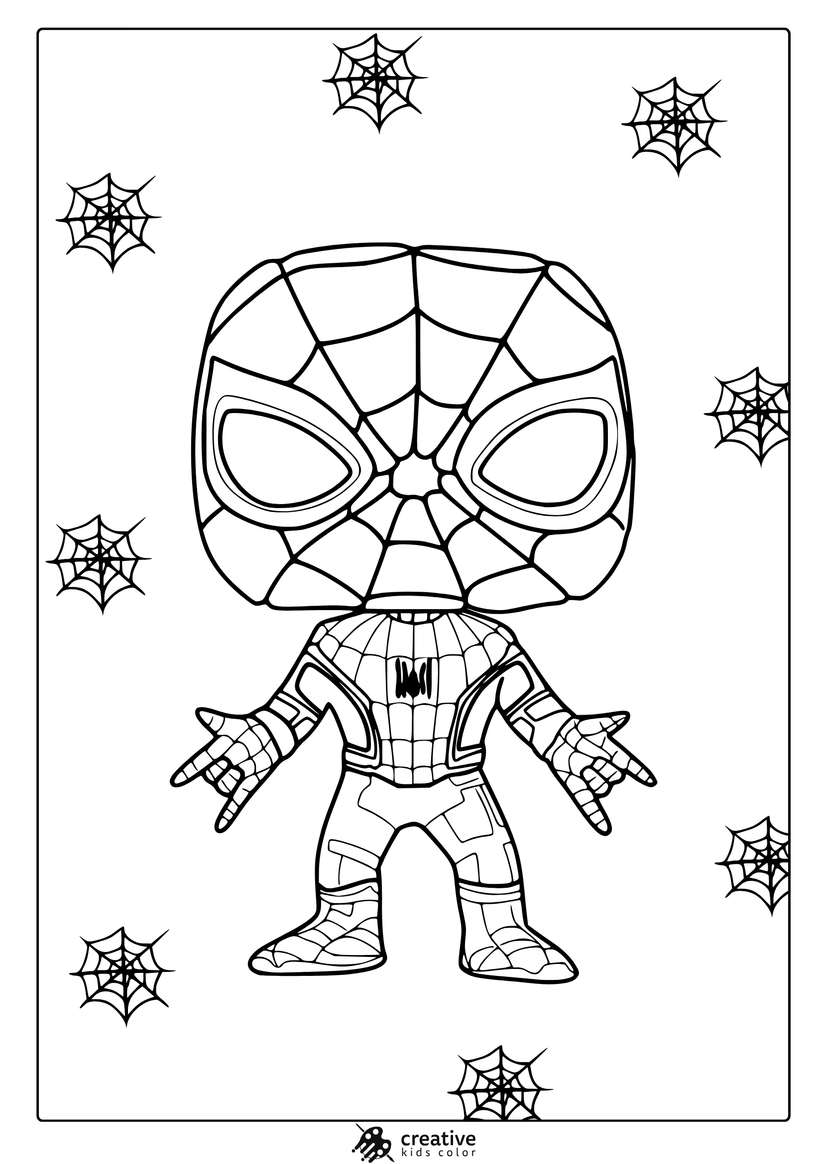 Spider Man Coloring Pages Free Printable PDFs 