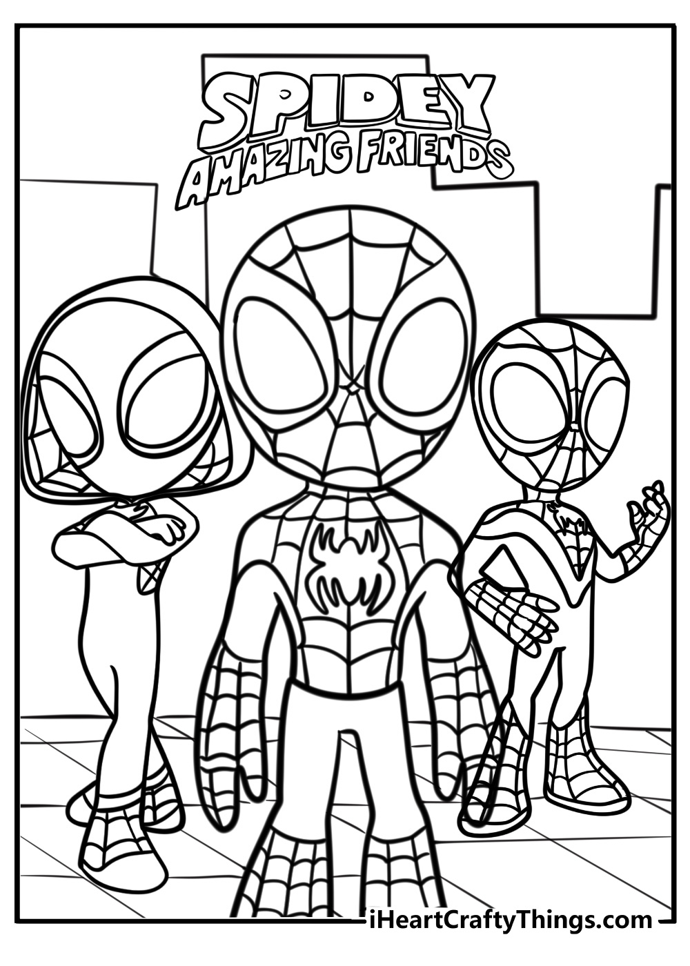 Spidey And His Amazing Friends Coloring Pages 20 Free Printables Spidey And His Amazing Friends Coloring Pages 20 Free Printables