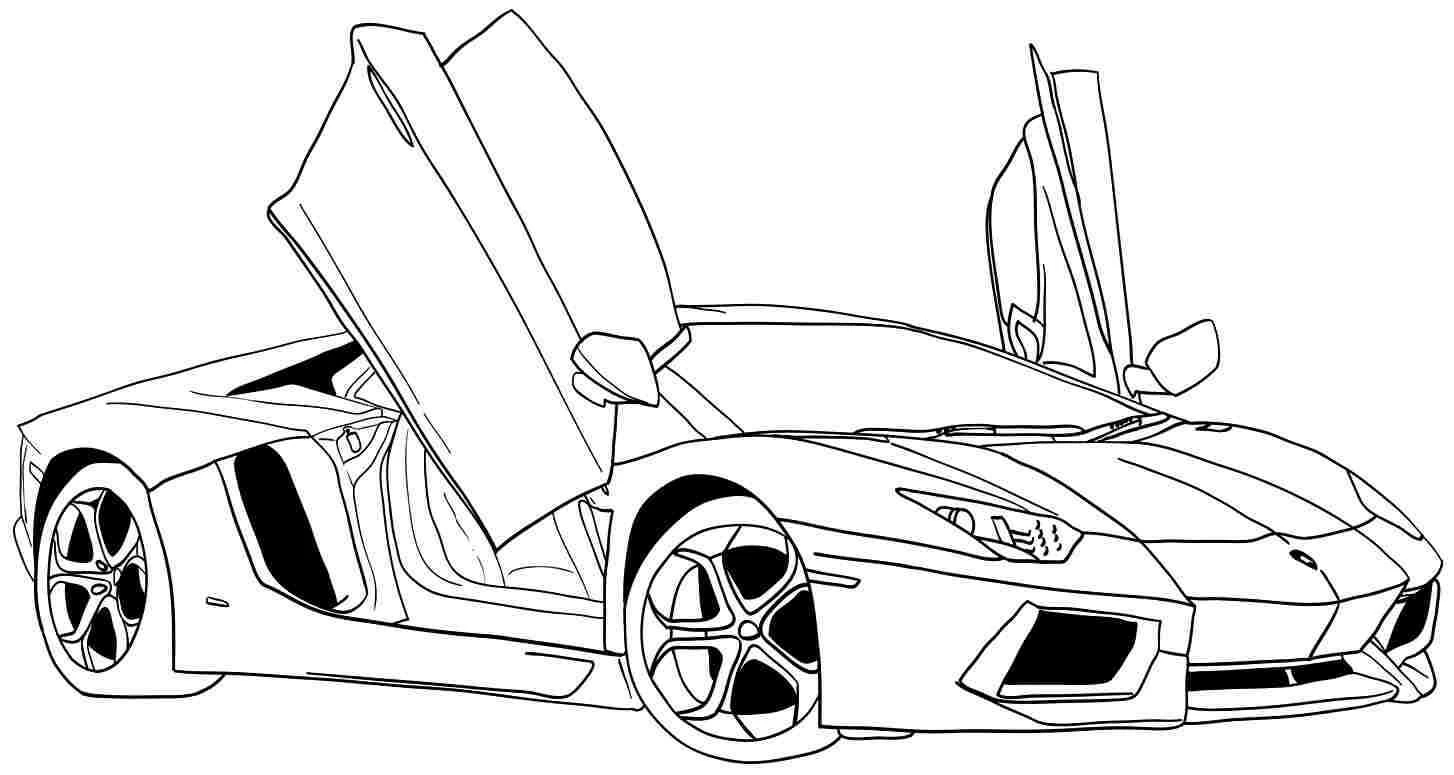 Sports Car Tuning 146925 Transportation Free Printable Coloring Pages