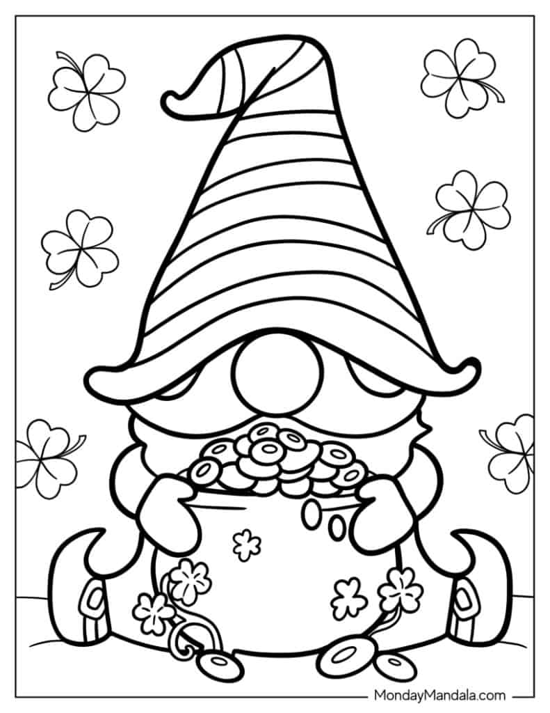 st patrick day coloring sheets