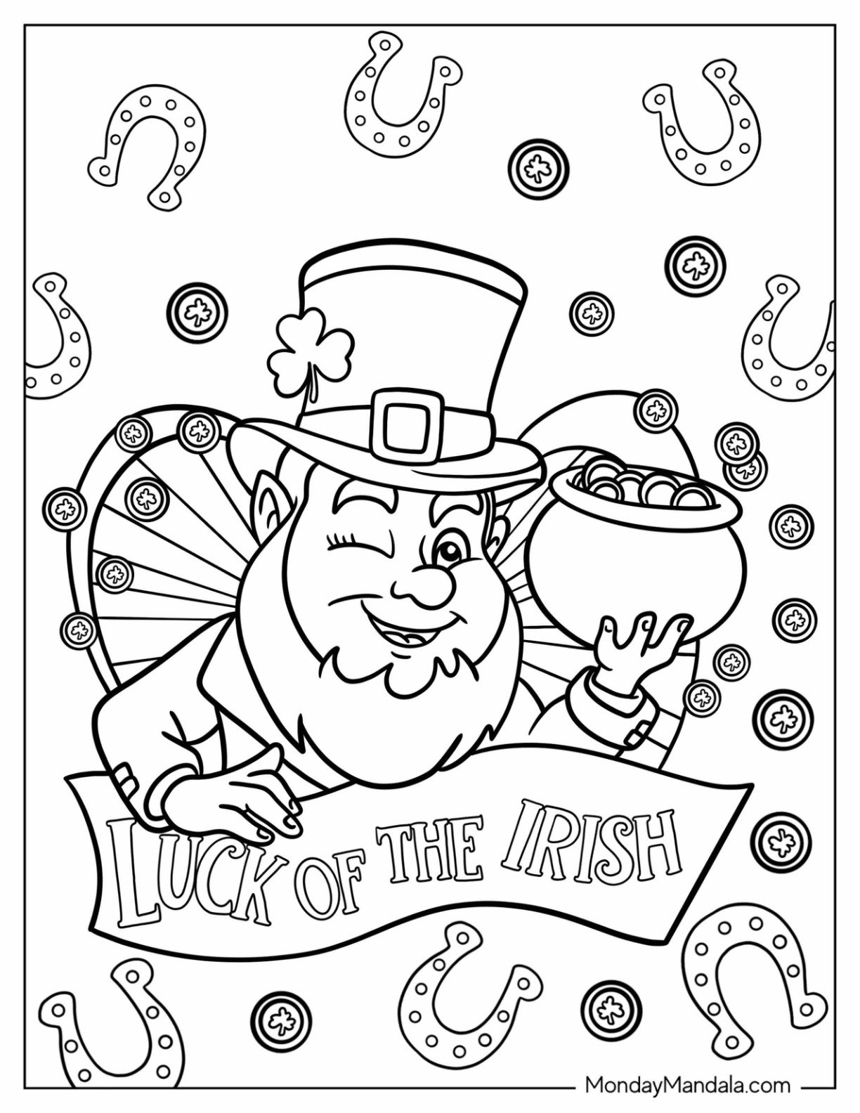 St Patrick s Day Coloring Pages Free PDF Printables 