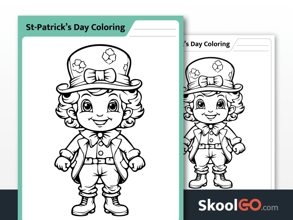 saint patrick's day coloring pages