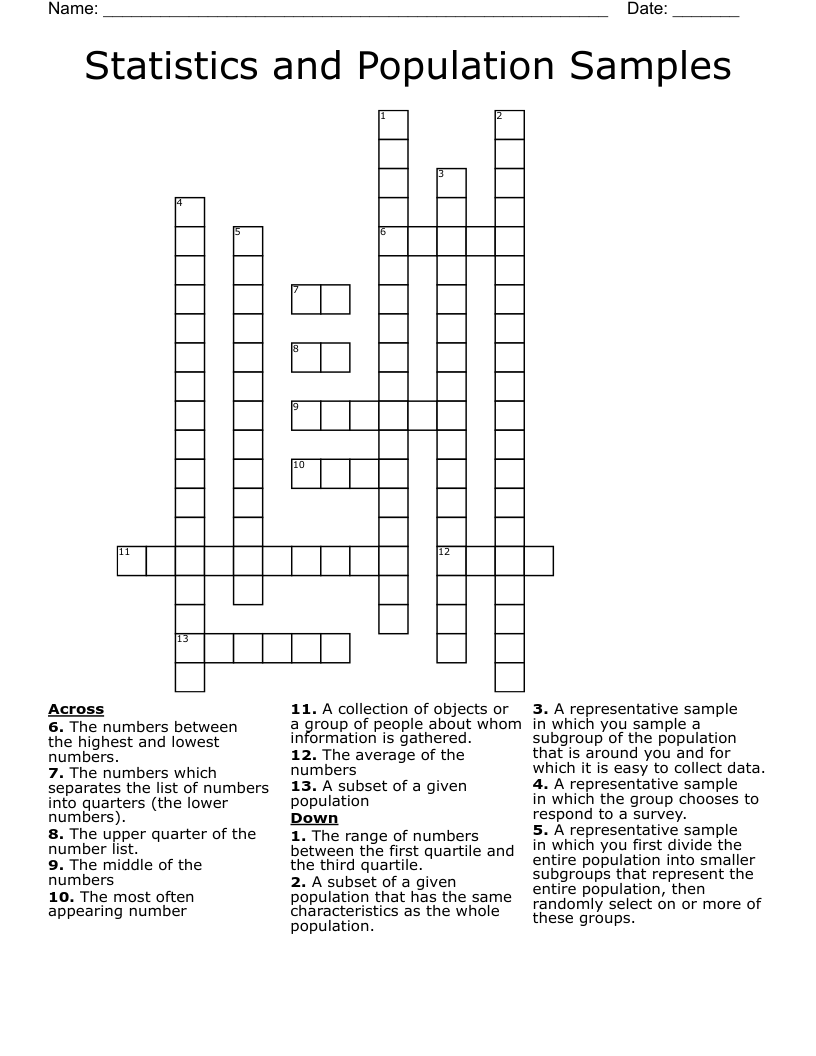 representative crossword puzzle clue