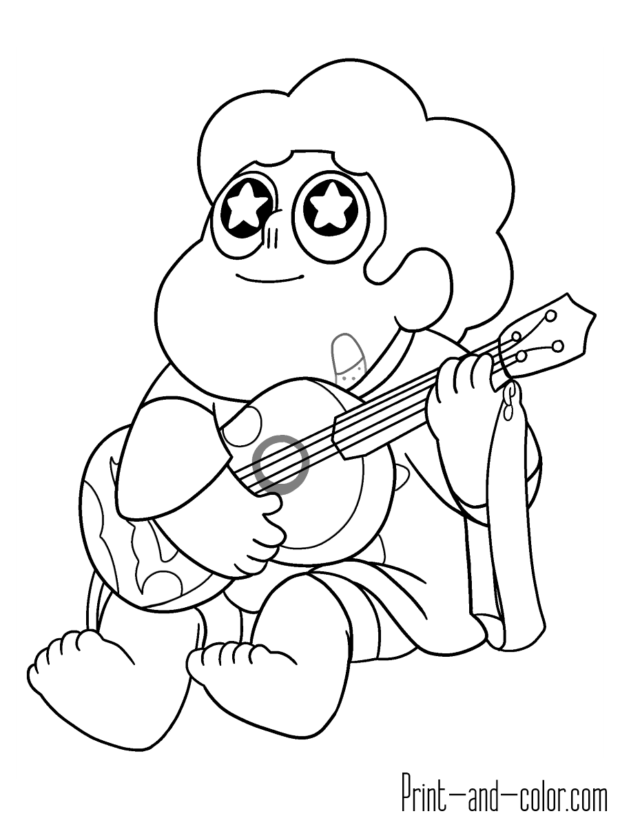 Steven Universe Coloring Pages Print And Color