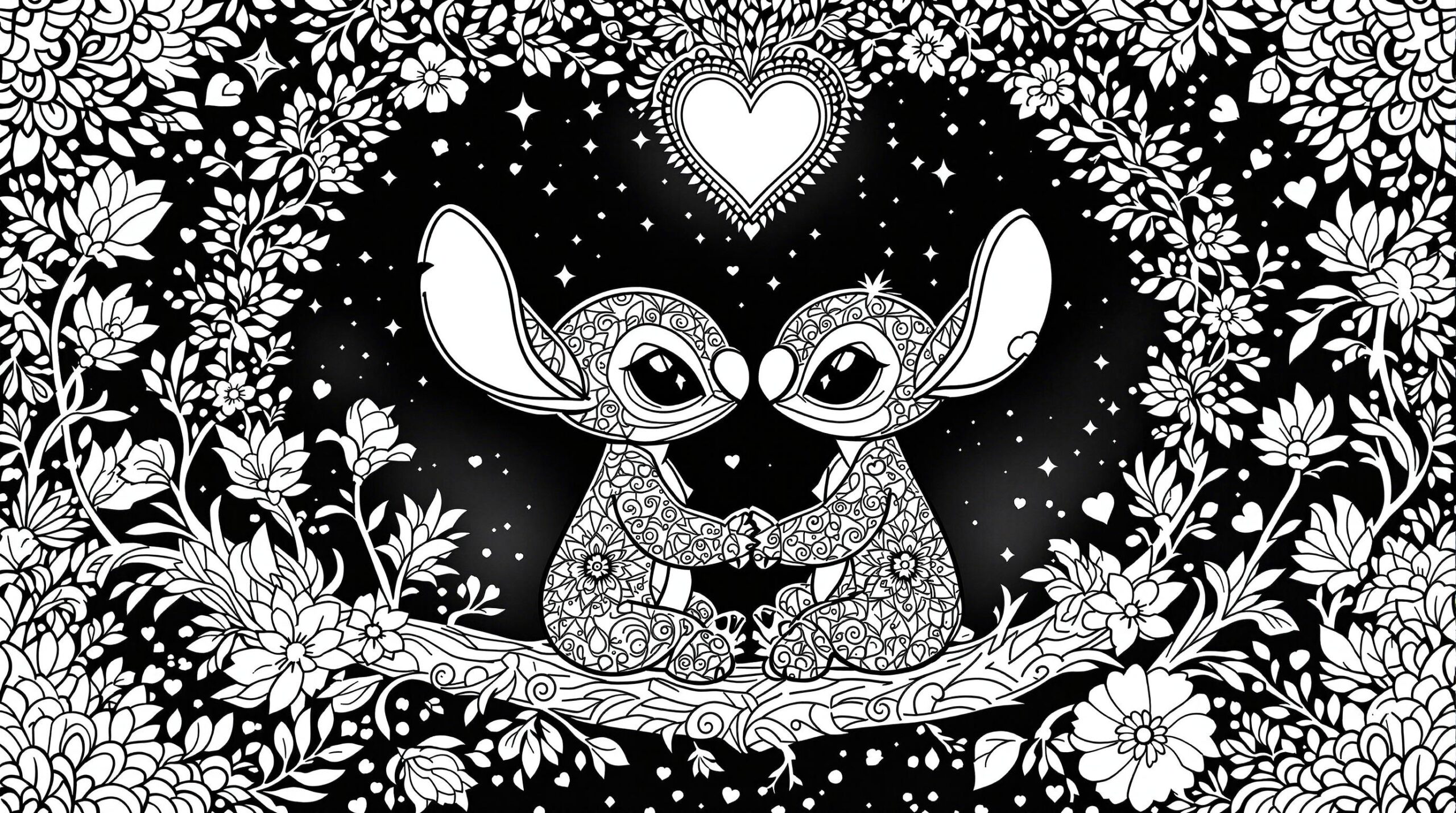 angel and stitch coloring pages angel and stitch coloring pages
