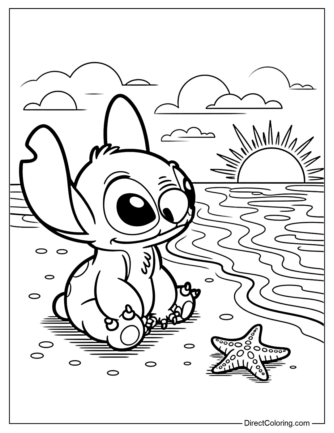 Stitch Coloring Pages Free PDF To Download And Print Stitch Coloring Pages Free PDF To Download And Print