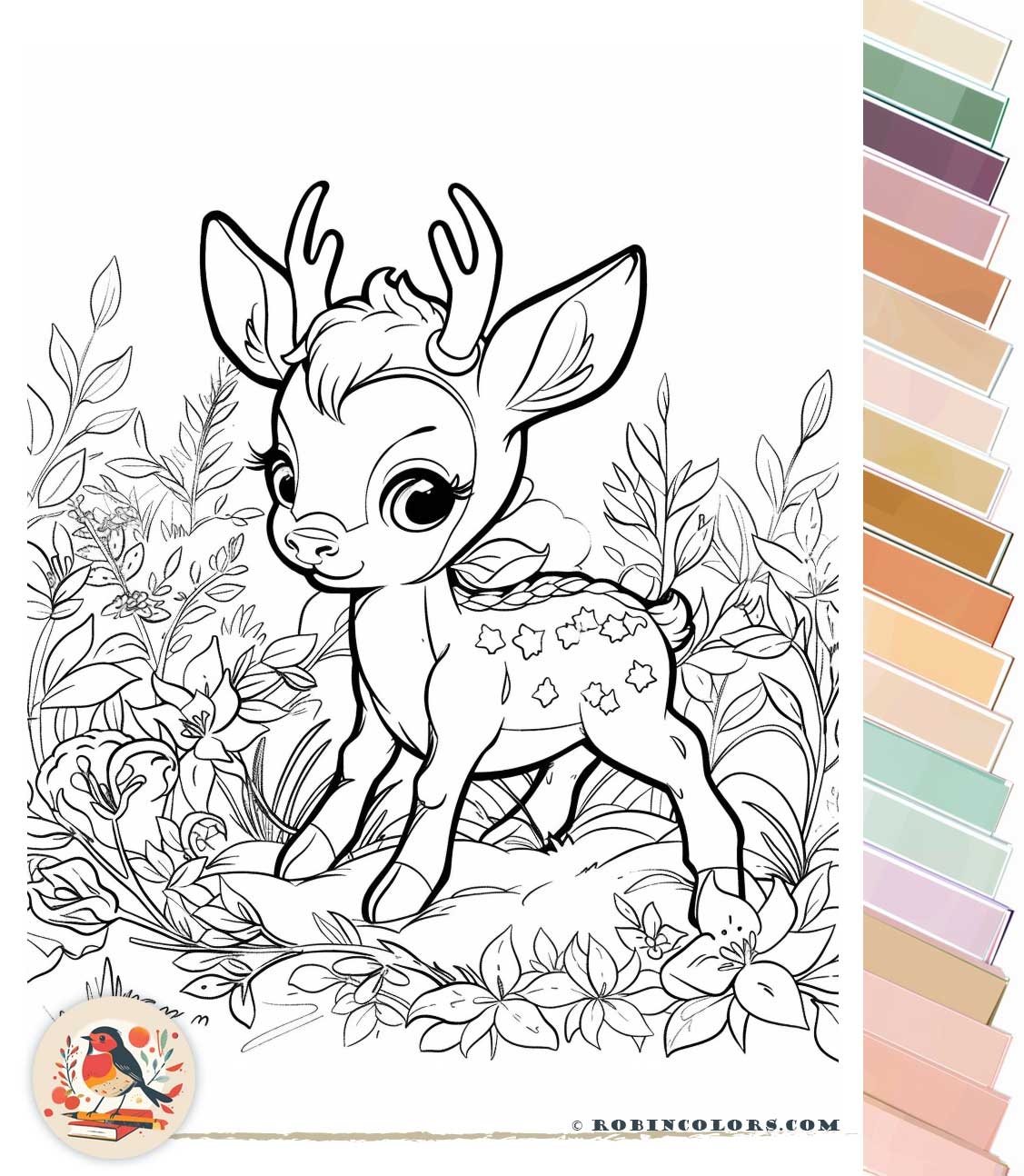 coloring sheets cute animals