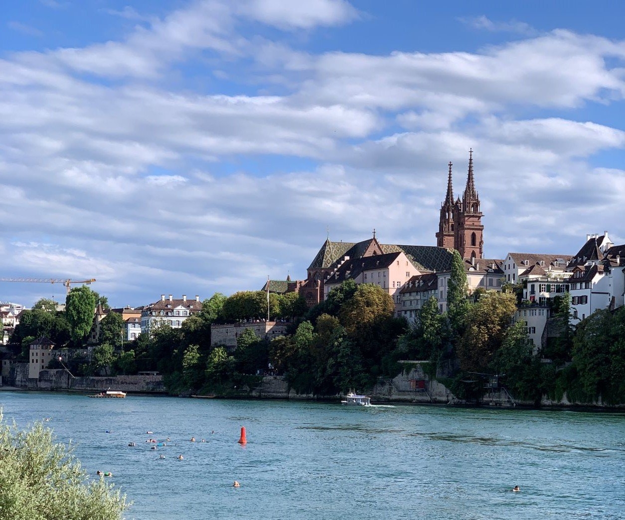 Swim To The Office Summer River Commuting In Switzerland Observing Leslie