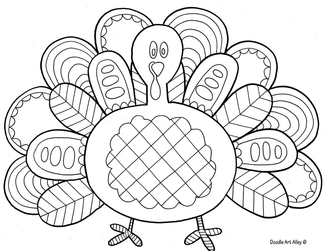 free coloring pages thanksgiving