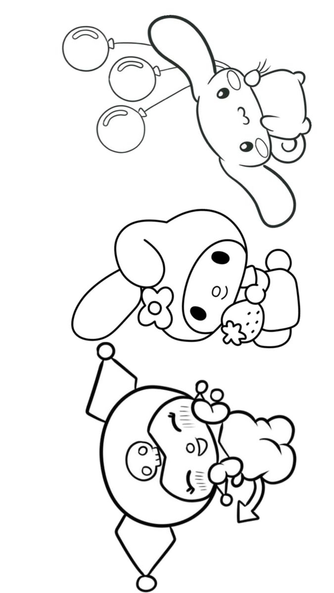The Cutest Coloring Page Ever