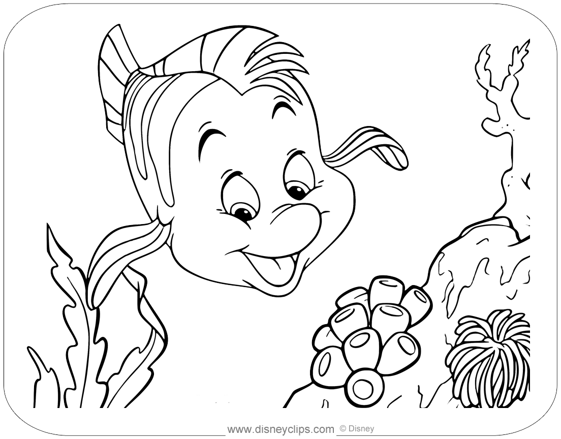 little mermaid coloring page little mermaid coloring page