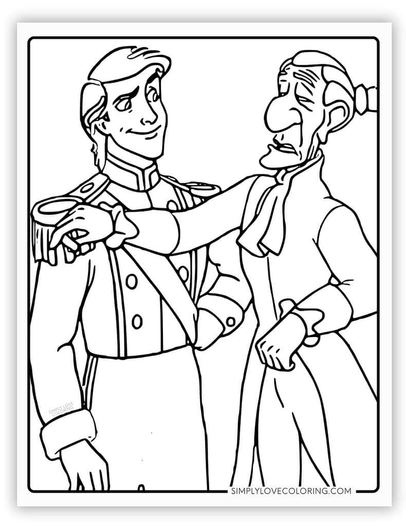 The Little Mermaid Coloring Pages Free PDF Printables Simply Love Coloring