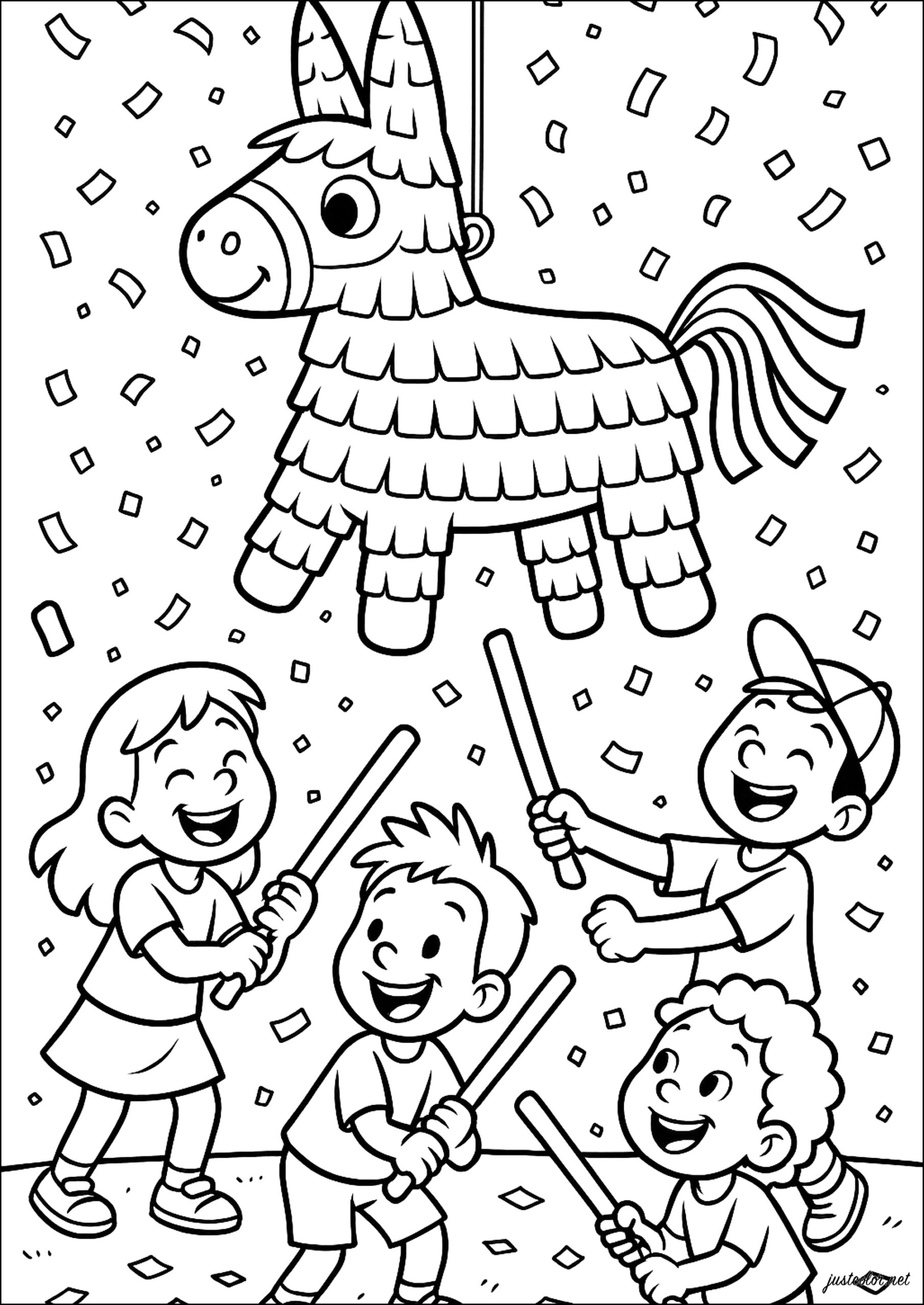 cinco de mayo coloring sheets