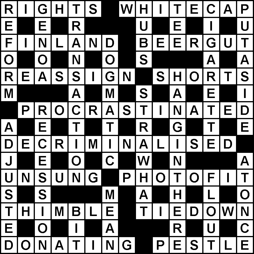 The Stickler Weekly 22 Solution Australian Crosswords