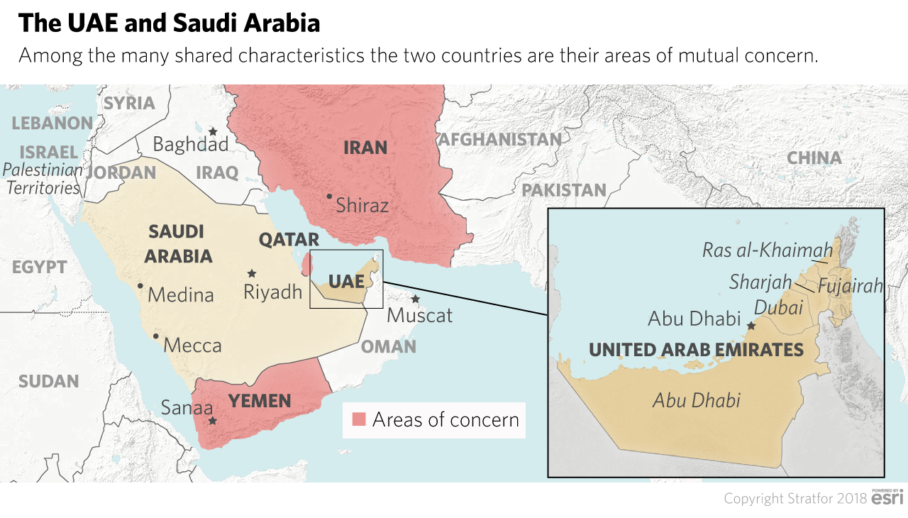 neighbor of saudi arabia