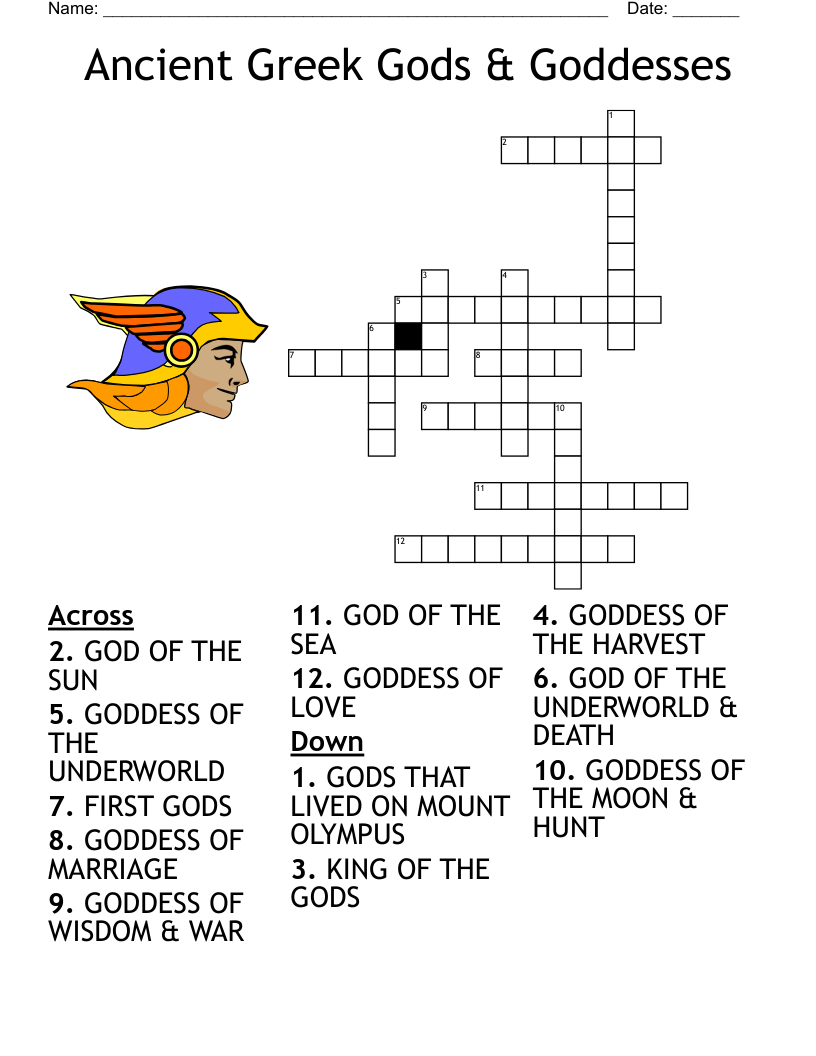 The Underworld Crossword WordMint
