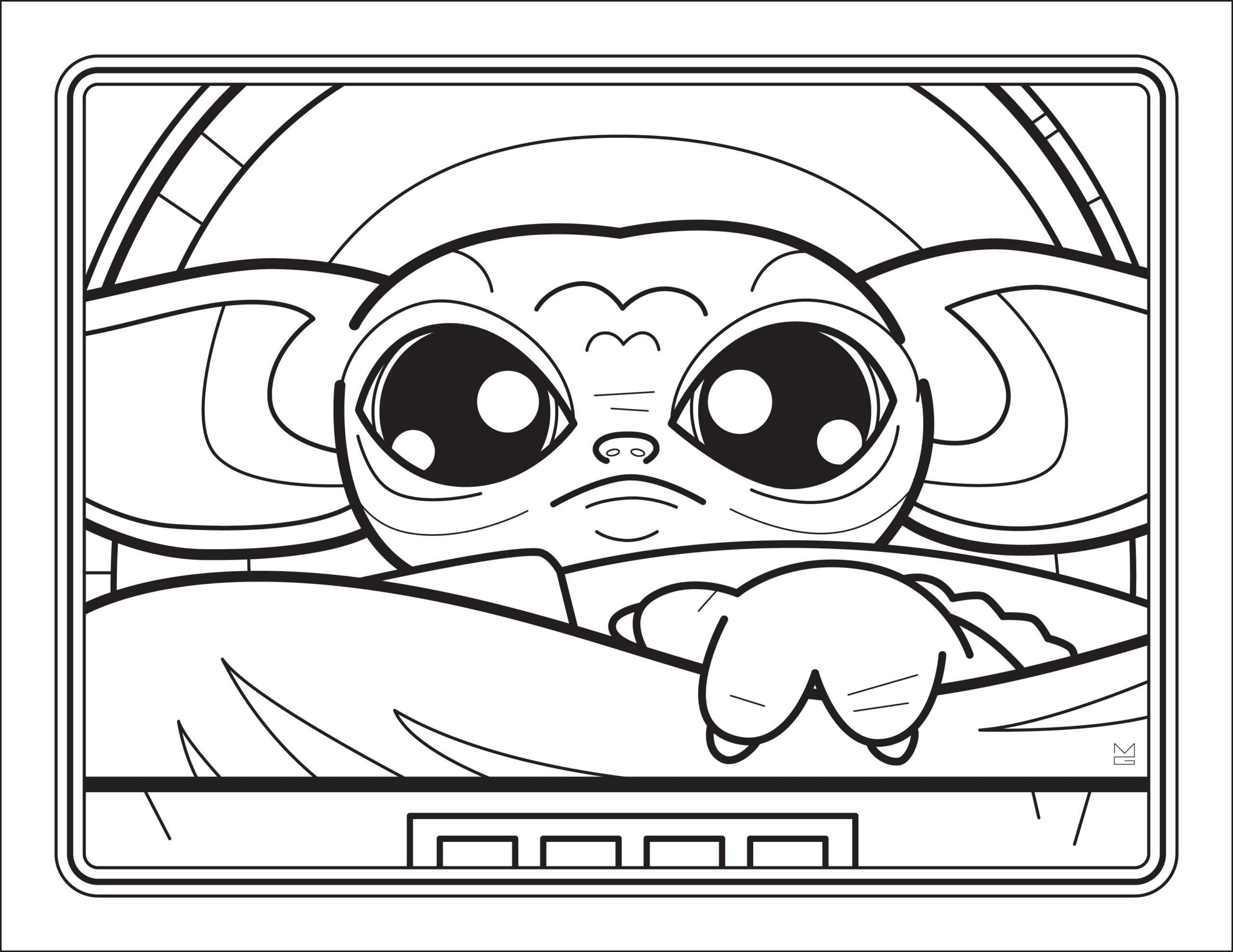 The Unofficial Baby Yoda Coloring Book The Unofficial Baby Yoda Coloring Book