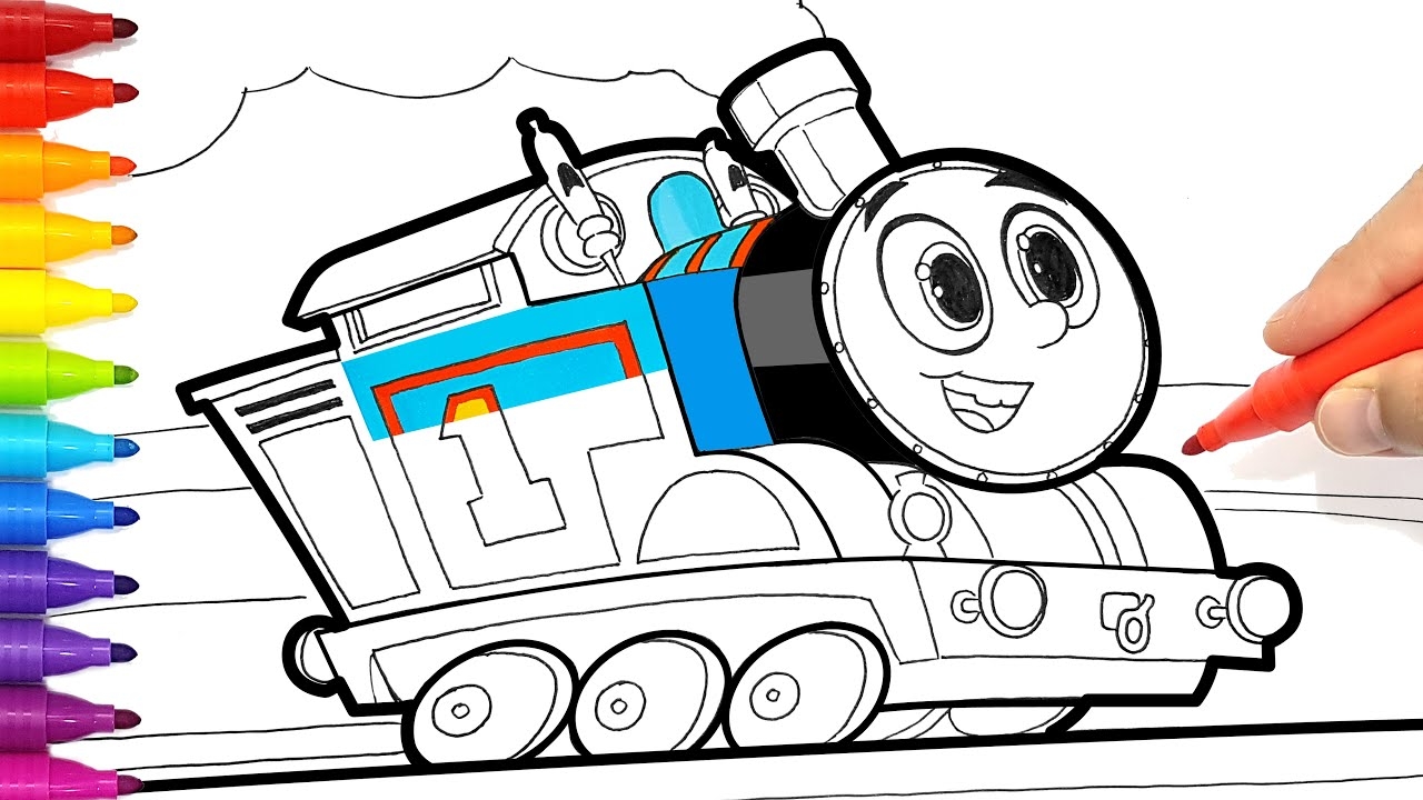 thomas and friends coloring pages