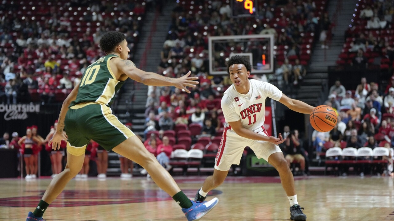 Thomas Scores 23 Points To Lead UNLV To 66 60 Win Over No 22 Colorado State Thomas Scores 23 Points To Lead UNLV To 66 60 Win Over No 22 Colorado State