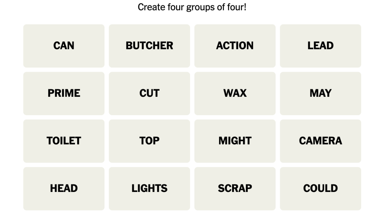 Today s NYT Connections Hints and Answer For Wednesday October 11 2023 Lifehacker