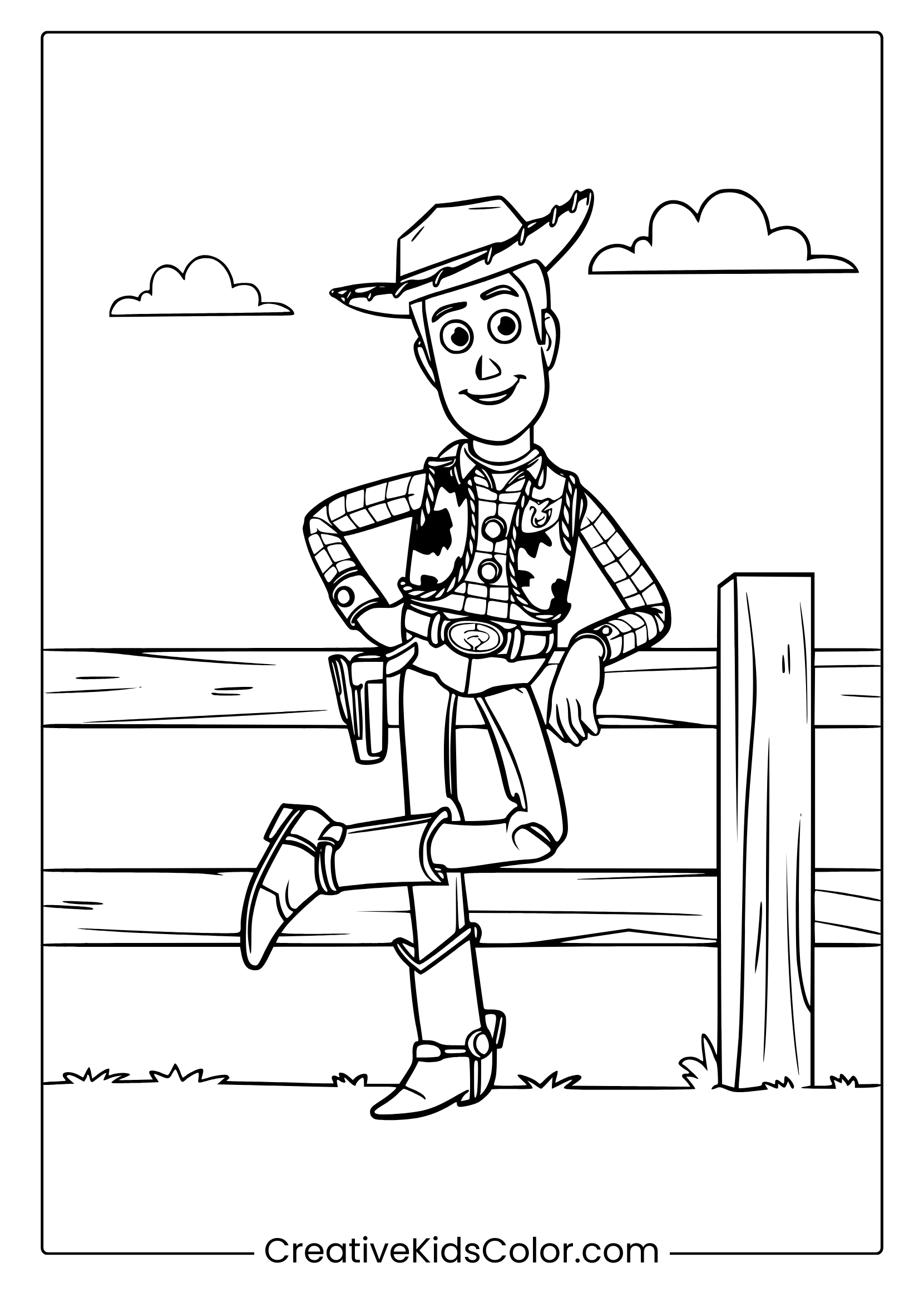 Toy Story Coloring Pages Free Printable PDFs 
