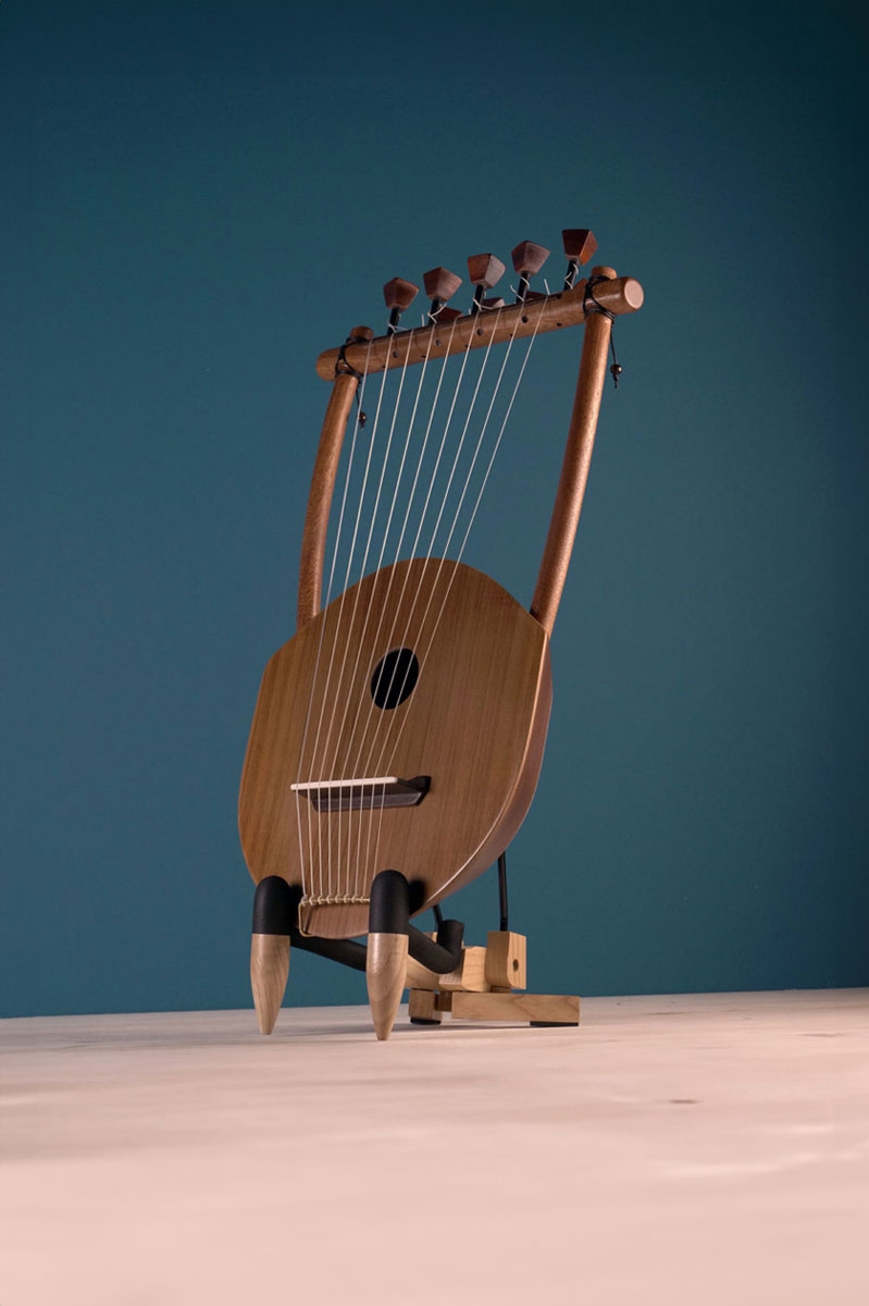 Traveler s Lyre or Odysseus Lyre With 9 Strings And A Wooden Soundboard Ancient Greek Lyre LUTHIEROS