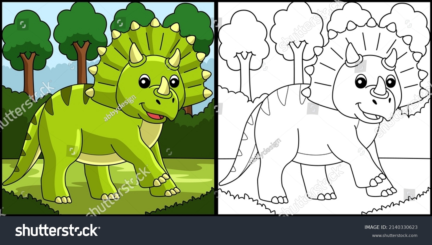 dinosaur coloring pages triceratops