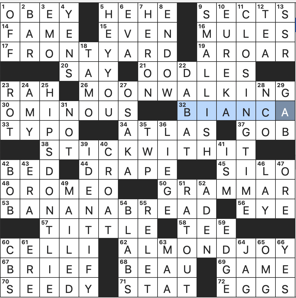 Tuesday April 18 2023 Diary Of A Crossword Fiend