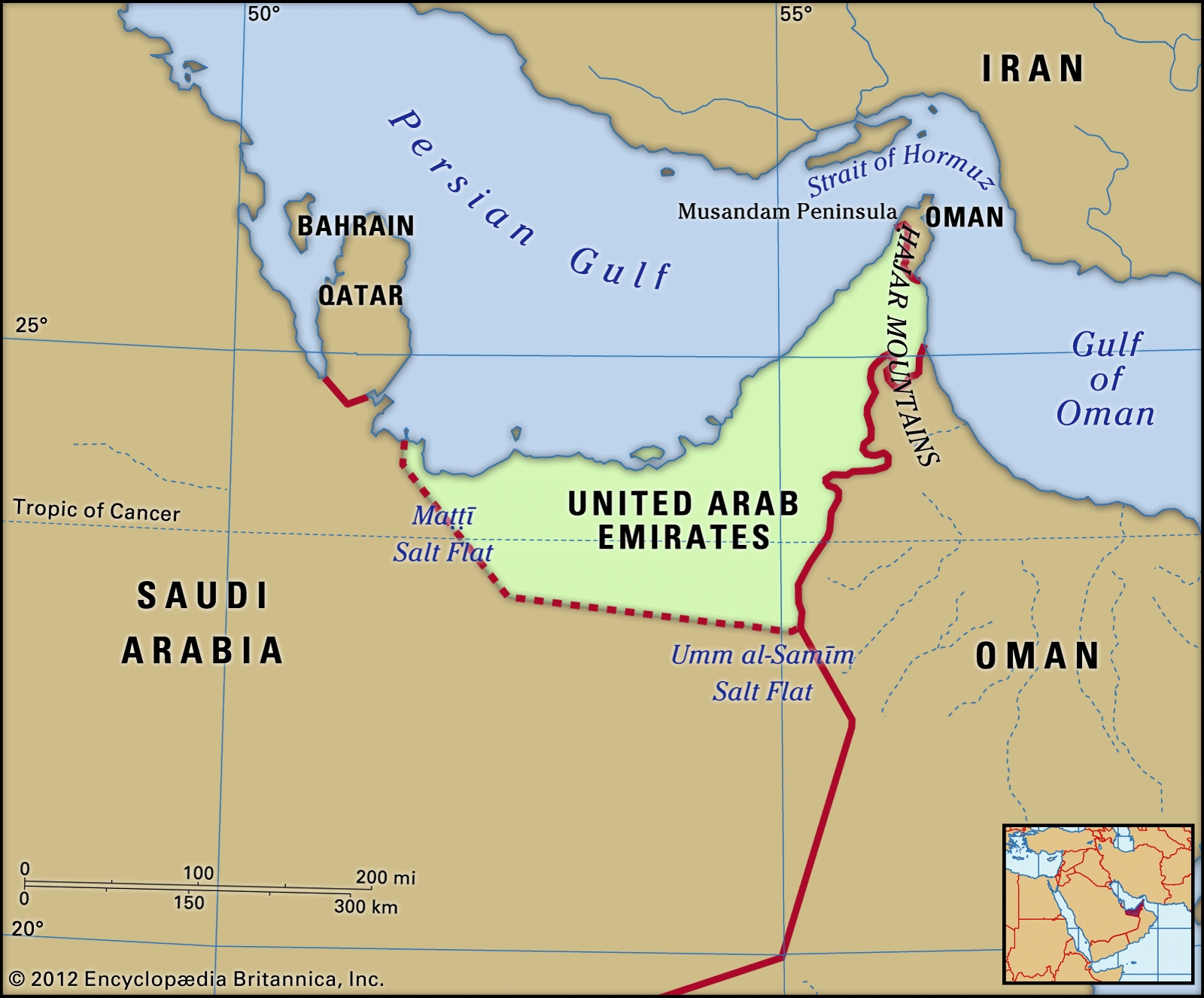 United Arab Emirates Arabian Peninsula Persian Gulf 7 Emirates Britannica