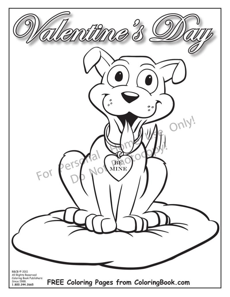 Valentines Day Coloring Page ColoringBook Really Big Coloring Books 