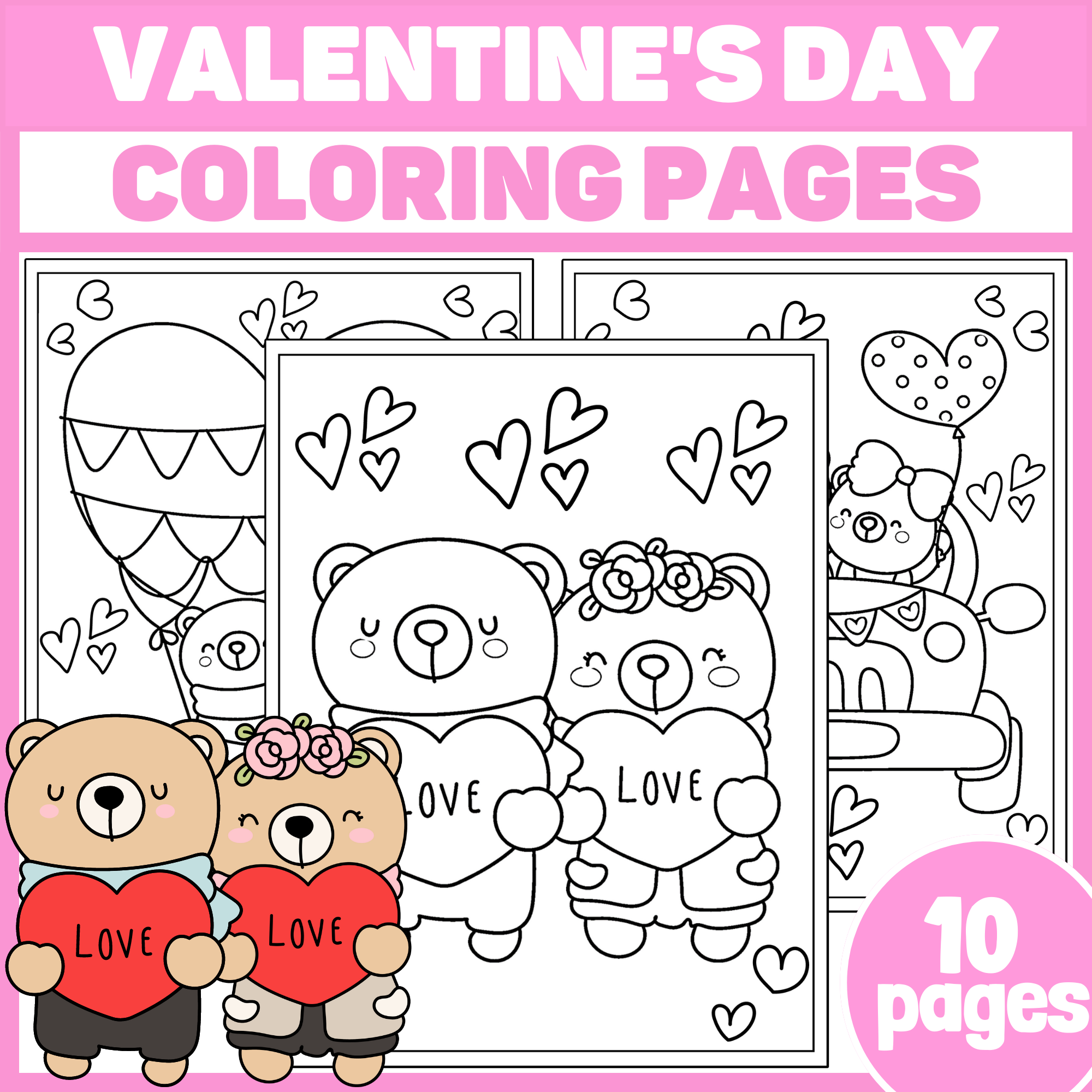 valentine s day coloring pages