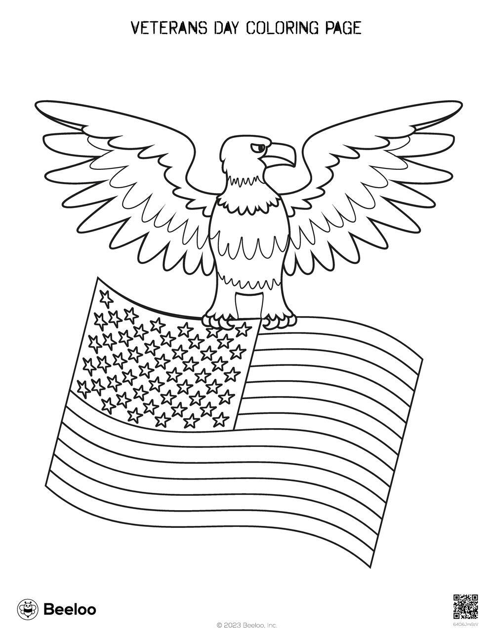 veterans day coloring page