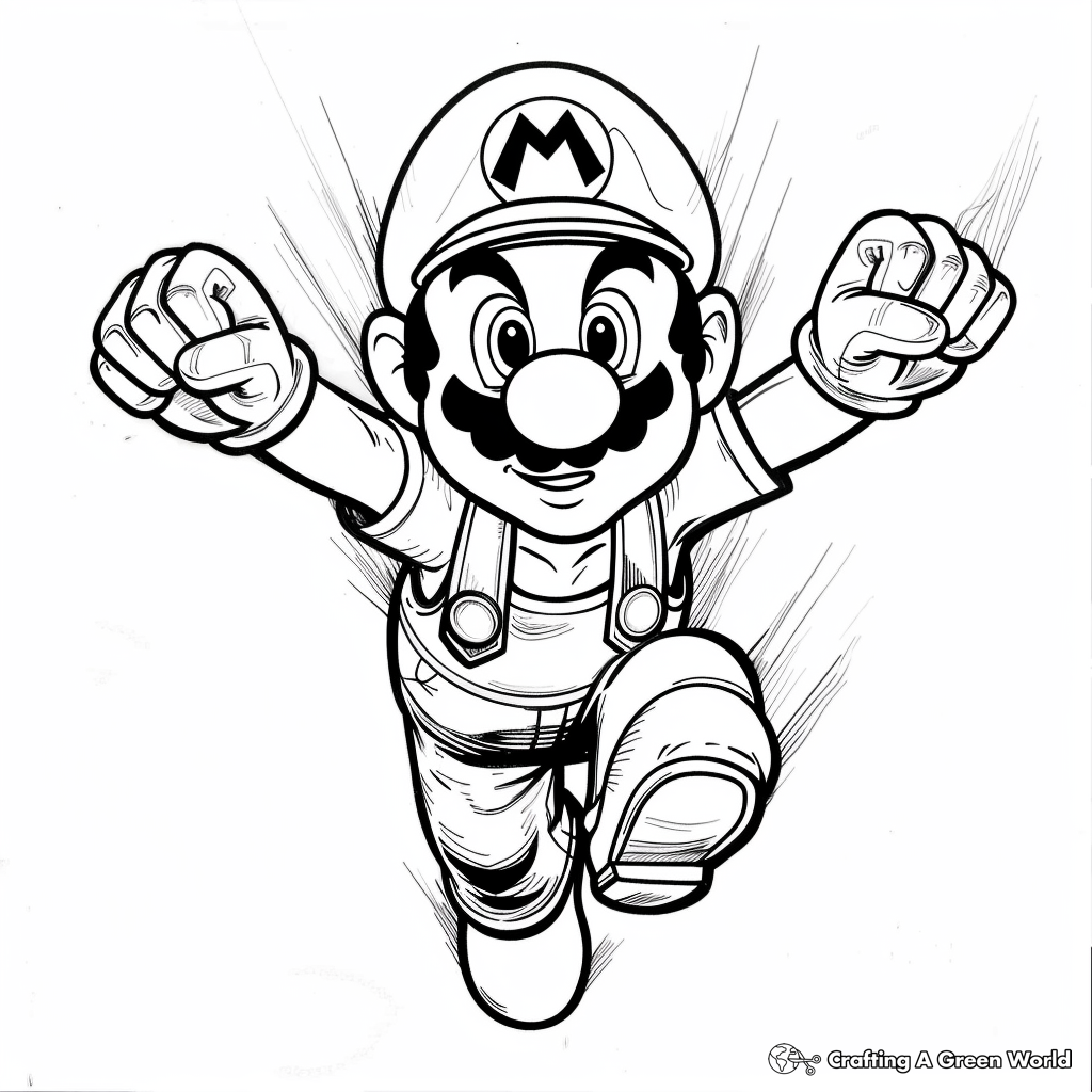 Video Game Coloring Pages Free Printable 