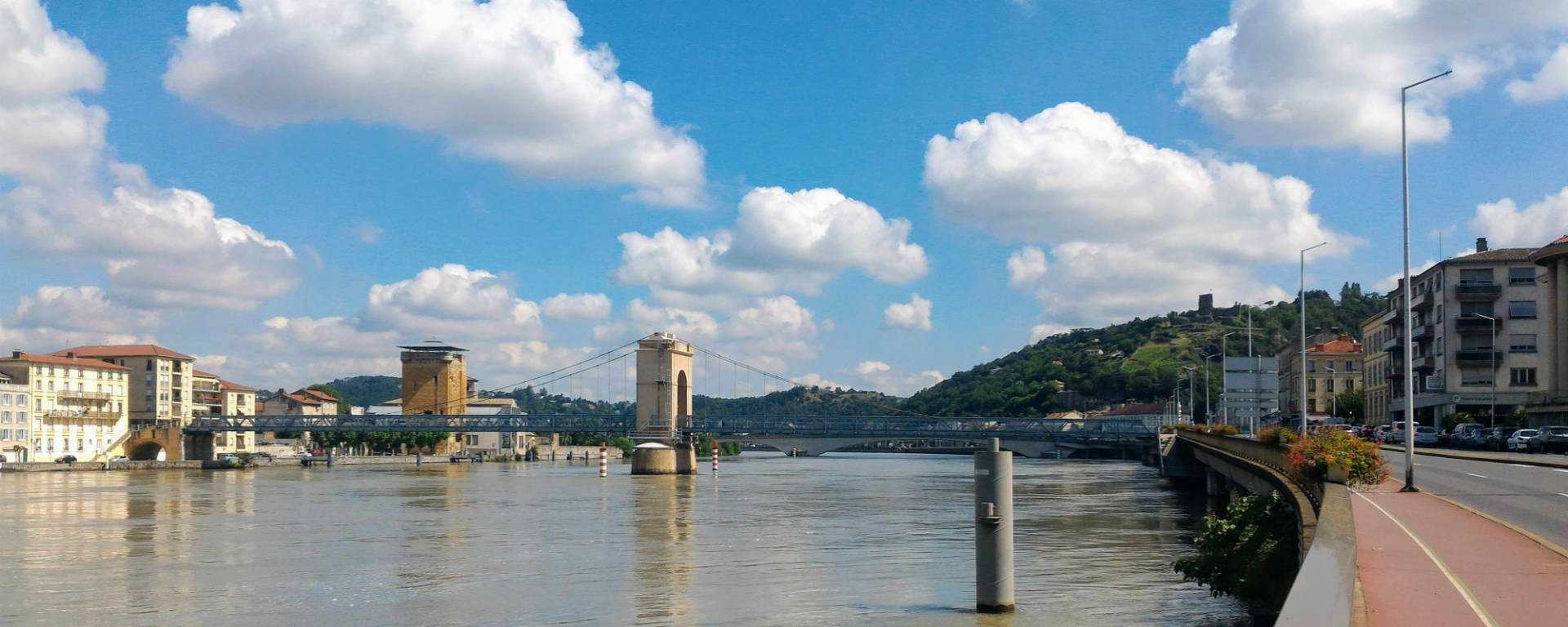 Vienne Ancient City On The Rhone River Along The Rh ne River