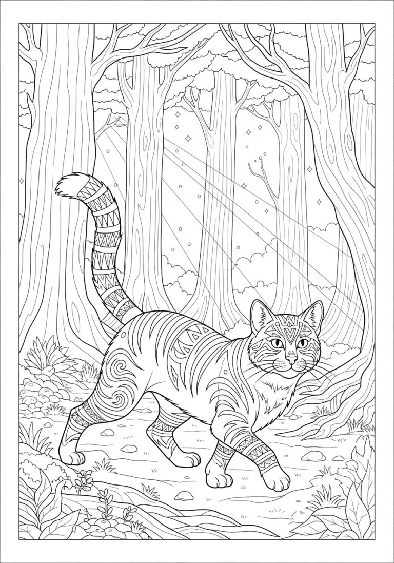 warrior cats coloring pages