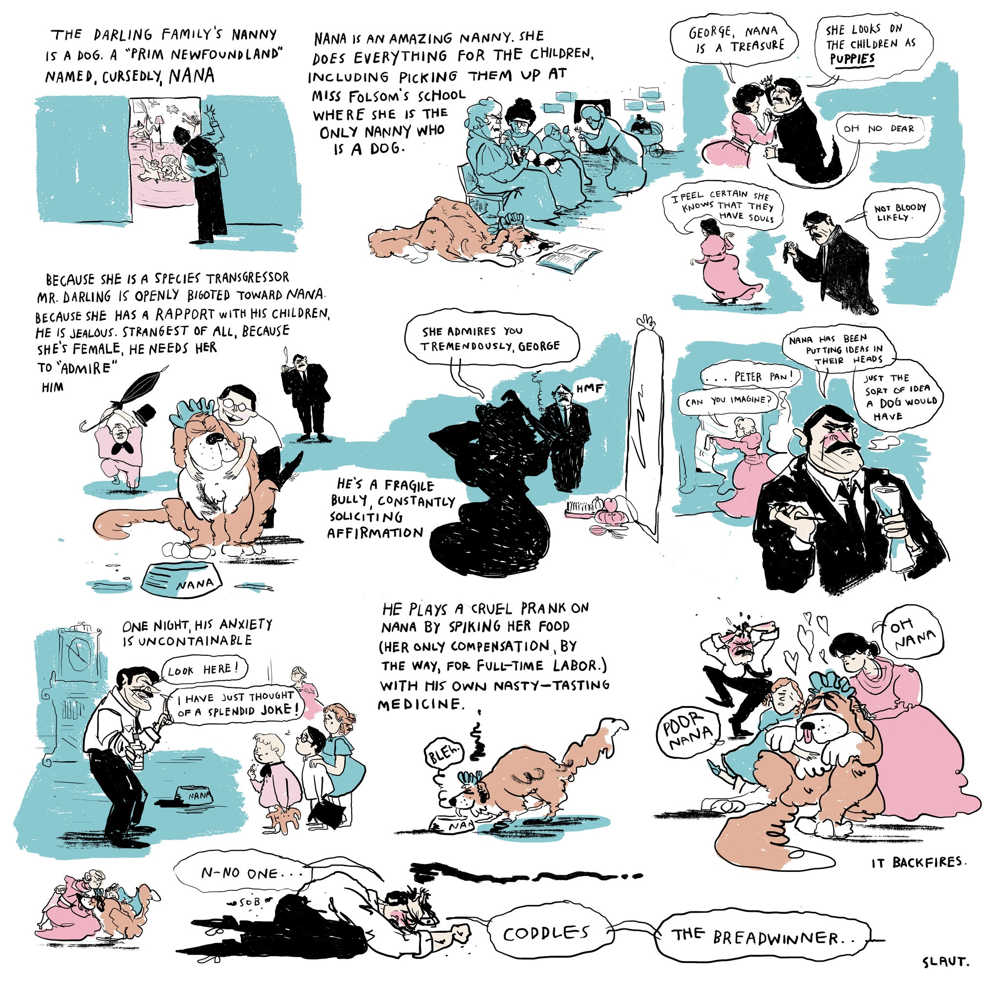 Was The True Hero Of Peter Pan The Dog The New York Times