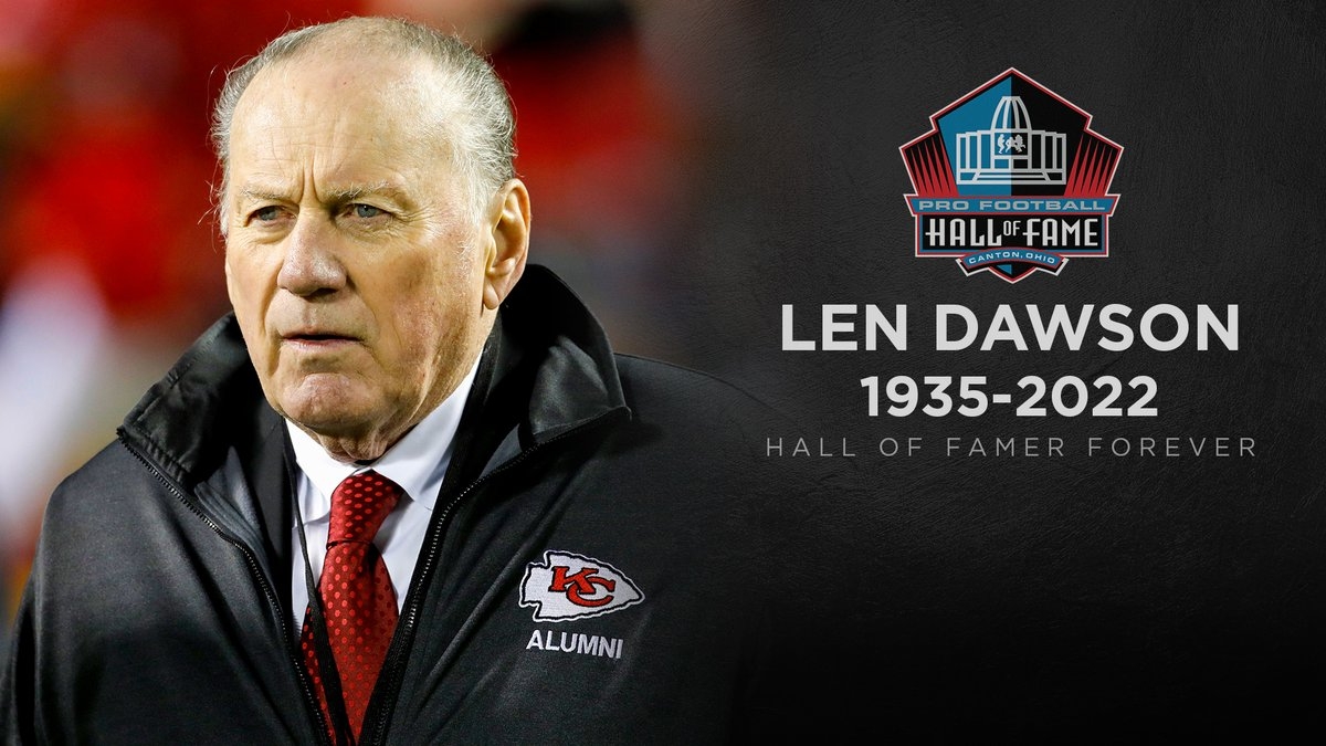 We Are Saddened To Share The News That Pro Football Hall Of Famer Len Dawson Has Passed Away At The Age Of 87 Statement From The Hall Of Fame Https t co Q6RIWKgLqT
