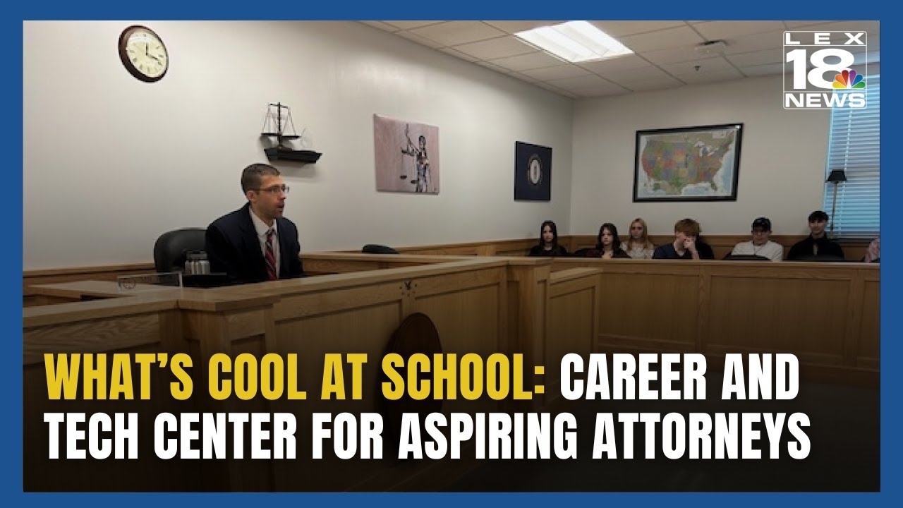What s Cool At School Career And Tech Center For Aspiring Attorneys YouTube