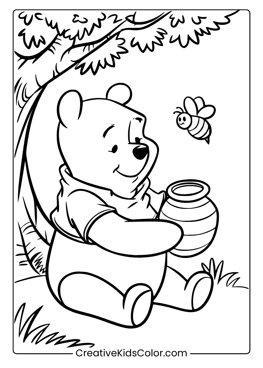 Winnie The Pooh Coloring Pages Free Printable PDFs Winnie The Pooh Coloring Pages Free Printable PDFs