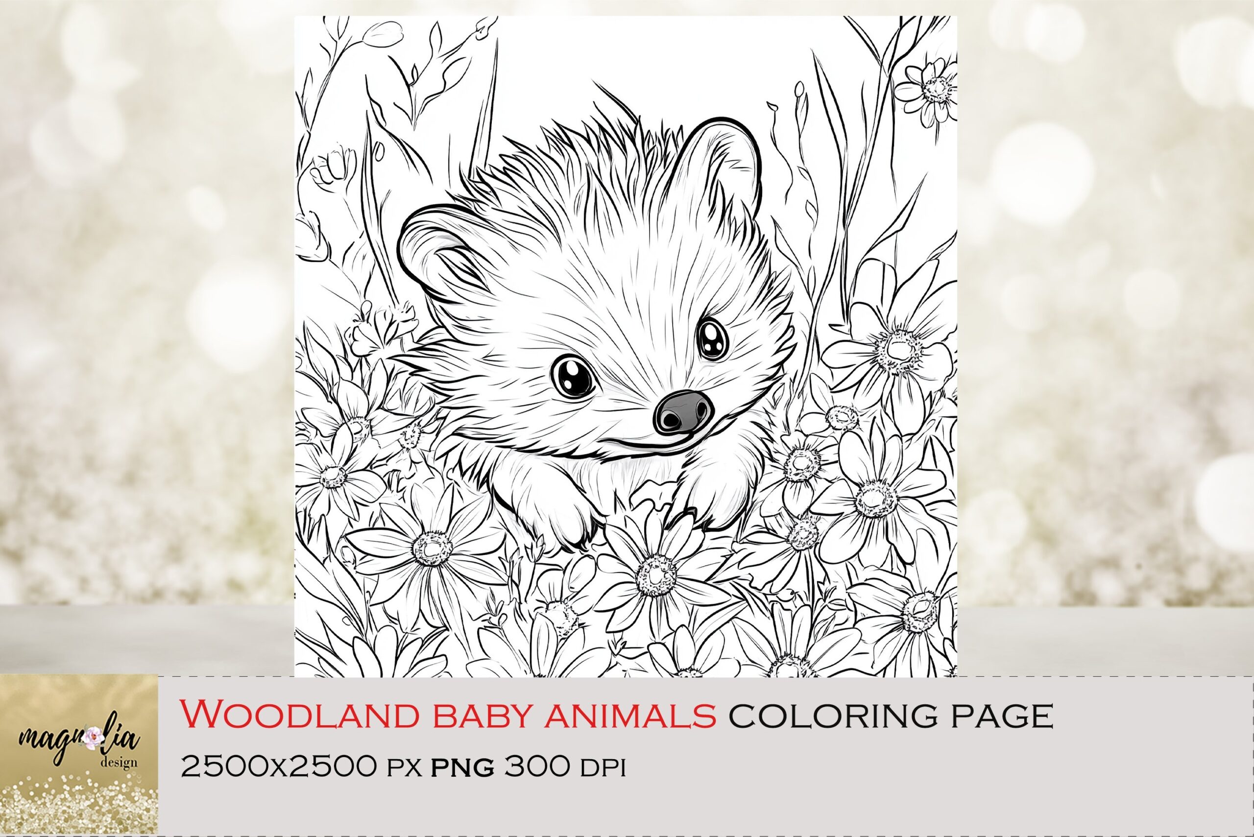 baby animal coloring pages