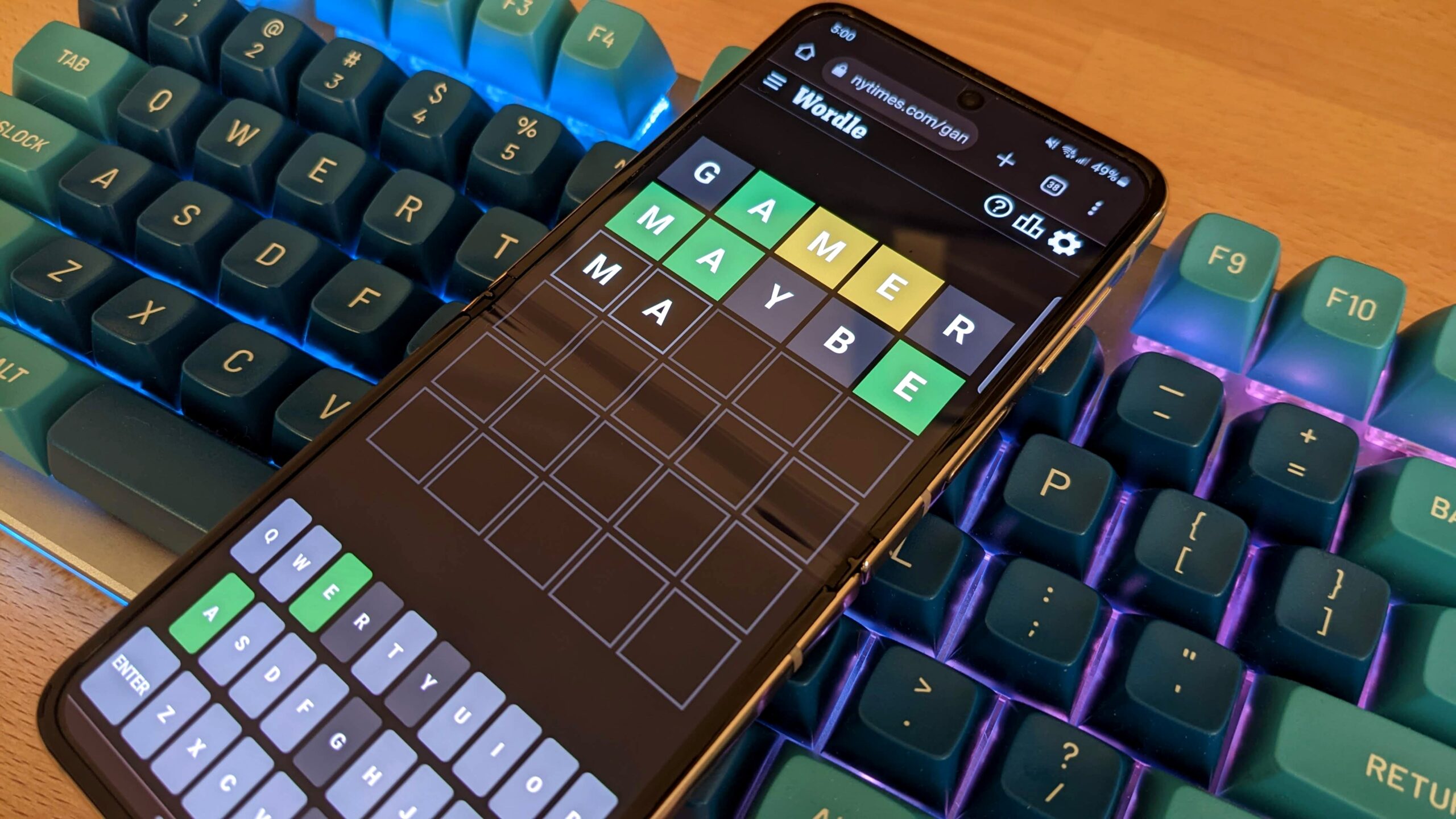 pc scrolling key crossword clue