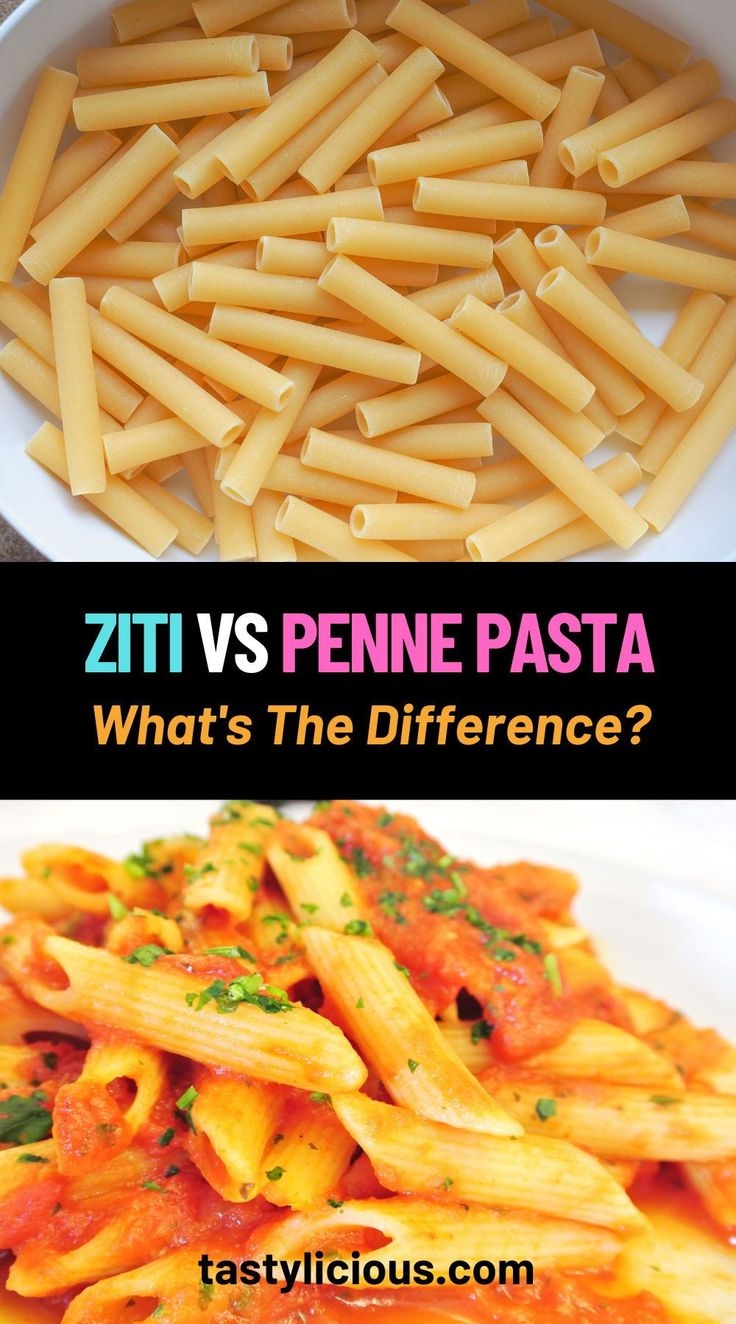 Ziti Vs Penne Pasta What s The Difference Tastylicious 